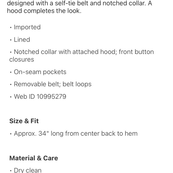 London Fog Coat - Picture 4 of 5